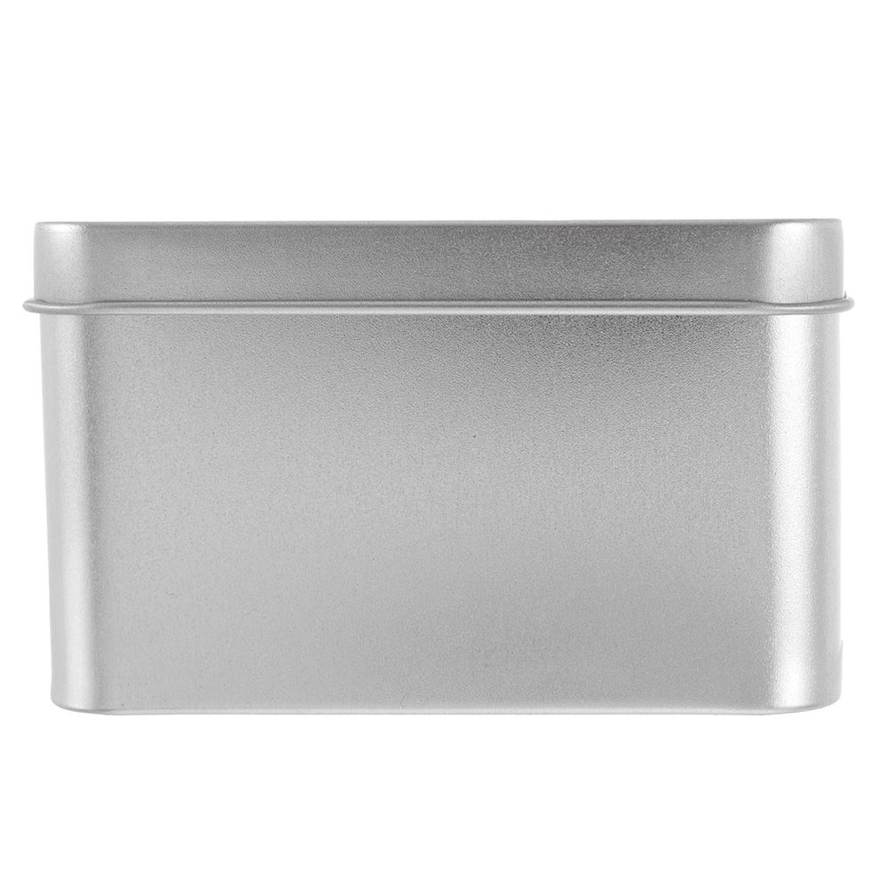 Cutie metalică pătrată – 9×9×5 cm, ideală pentru cadouri